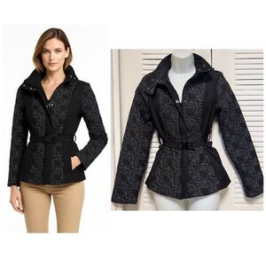 NWT - PXG Women's All Over Logo Jacket Black Small Golf